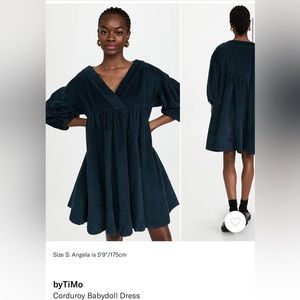 NWT ByTimo Corduroy Dress